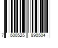 Barcode Image for UPC code 7500525890504