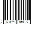 Barcode Image for UPC code 7500526013377