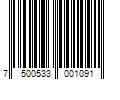 Barcode Image for UPC code 7500533001091