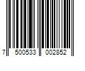 Barcode Image for UPC code 7500533002852