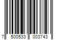 Barcode Image for UPC code 7500533003743