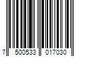 Barcode Image for UPC code 7500533017030