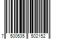 Barcode Image for UPC code 7500535502152