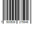 Barcode Image for UPC code 7500539275946