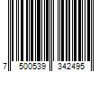 Barcode Image for UPC code 7500539342495