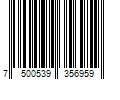 Barcode Image for UPC code 7500539356959