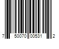 Barcode Image for UPC code 750070005312