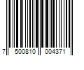 Barcode Image for UPC code 7500810004371