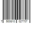 Barcode Image for UPC code 7500810027707