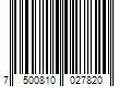 Barcode Image for UPC code 7500810027820