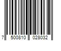 Barcode Image for UPC code 7500810028032