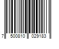 Barcode Image for UPC code 7500810029183