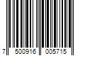 Barcode Image for UPC code 7500916005715