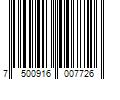 Barcode Image for UPC code 7500916007726