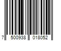 Barcode Image for UPC code 7500938018052