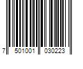 Barcode Image for UPC code 7501001030223