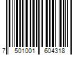 Barcode Image for UPC code 7501001604318