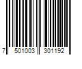 Barcode Image for UPC code 7501003301192