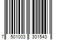 Barcode Image for UPC code 7501003301543