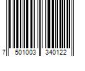 Barcode Image for UPC code 7501003340122