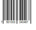 Barcode Image for UPC code 7501003340467