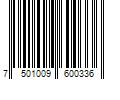 Barcode Image for UPC code 7501009600336