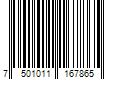 Barcode Image for UPC code 7501011167865