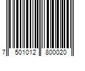 Barcode Image for UPC code 7501012800020