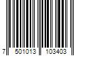 Barcode Image for UPC code 7501013103403