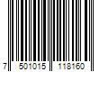 Barcode Image for UPC code 7501015118160