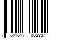 Barcode Image for UPC code 7501017002337