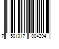 Barcode Image for UPC code 7501017004294