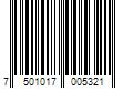 Barcode Image for UPC code 7501017005321