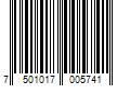 Barcode Image for UPC code 7501017005741