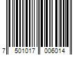 Barcode Image for UPC code 7501017006014