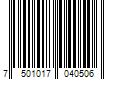 Barcode Image for UPC code 7501017040506