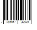 Barcode Image for UPC code 7501017042920