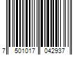 Barcode Image for UPC code 7501017042937