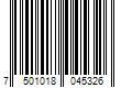 Barcode Image for UPC code 7501018045326