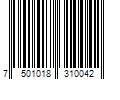 Barcode Image for UPC code 7501018310042