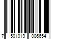 Barcode Image for UPC code 7501019006654