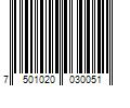 Barcode Image for UPC code 7501020030051