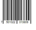 Barcode Image for UPC code 7501022013809