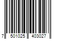 Barcode Image for UPC code 7501025403027