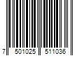 Barcode Image for UPC code 7501025511036