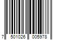 Barcode Image for UPC code 7501026005978