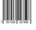 Barcode Image for UPC code 7501026027598