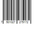 Barcode Image for UPC code 7501027275172