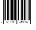 Barcode Image for UPC code 7501030419037