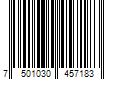 Barcode Image for UPC code 7501030457183